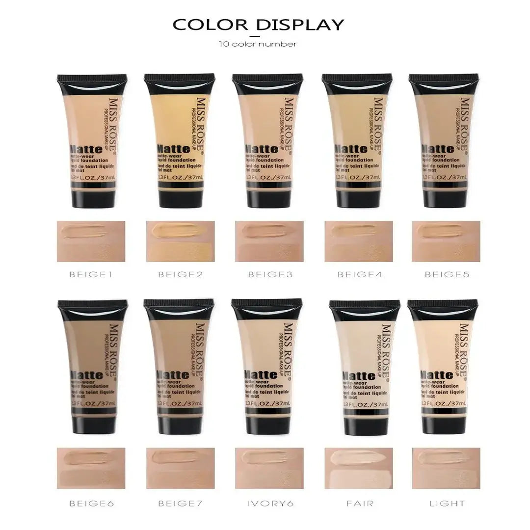 Miss rose matte foundation tube