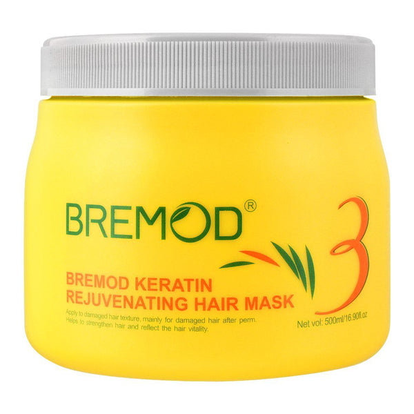 Bremod Keratin Hair Mask,3-in-1 rejuvenating treatment 500ml