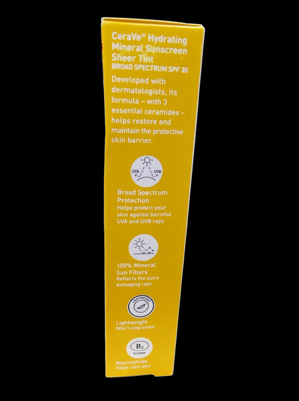 Cerave Hydrating mineral sunscreen,30SPF,Face Sheer Tint,50ml