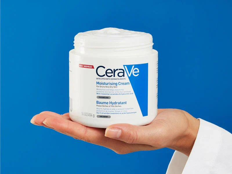 Cerave Nourishing Cream,For Dry to very dry skin,Fragnace Free, 454g