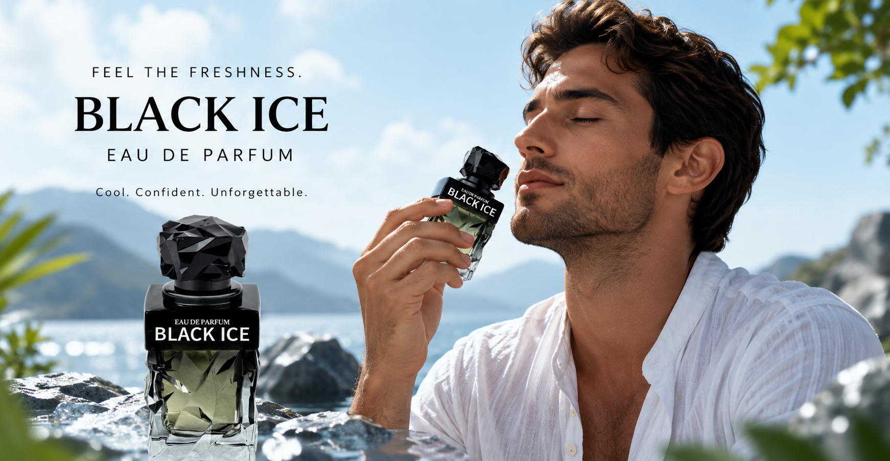 Black Ice Eau De Parfum – 100ml | Bold & Mysterious Fragrance