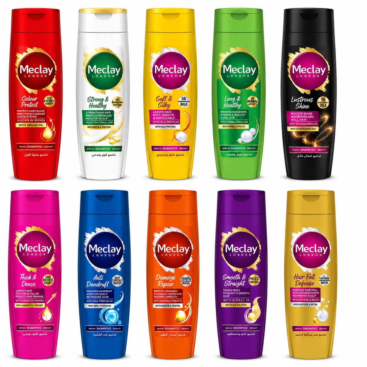 Meclay London Shampoo,185ml