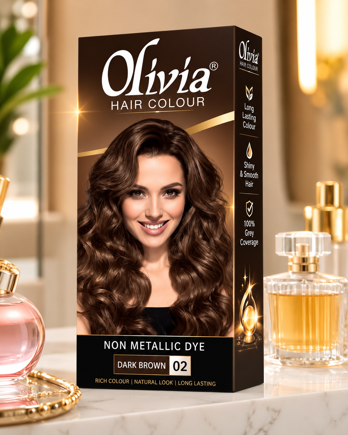 Olivia Hair color