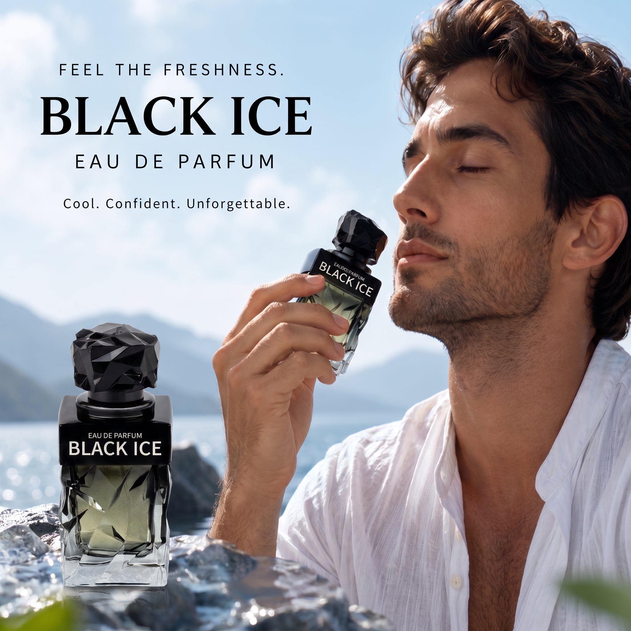 Black Ice Eau De Parfum – 100ml | Bold & Mysterious Fragrance