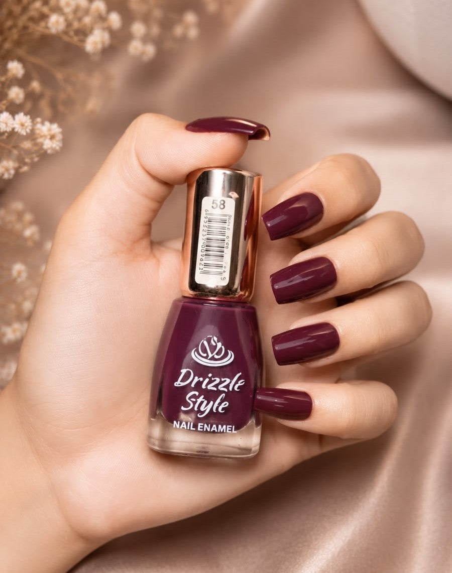 Matte shine Nail Polish | Drizzle Style Nail Polish | Online Nail Polish 10ml