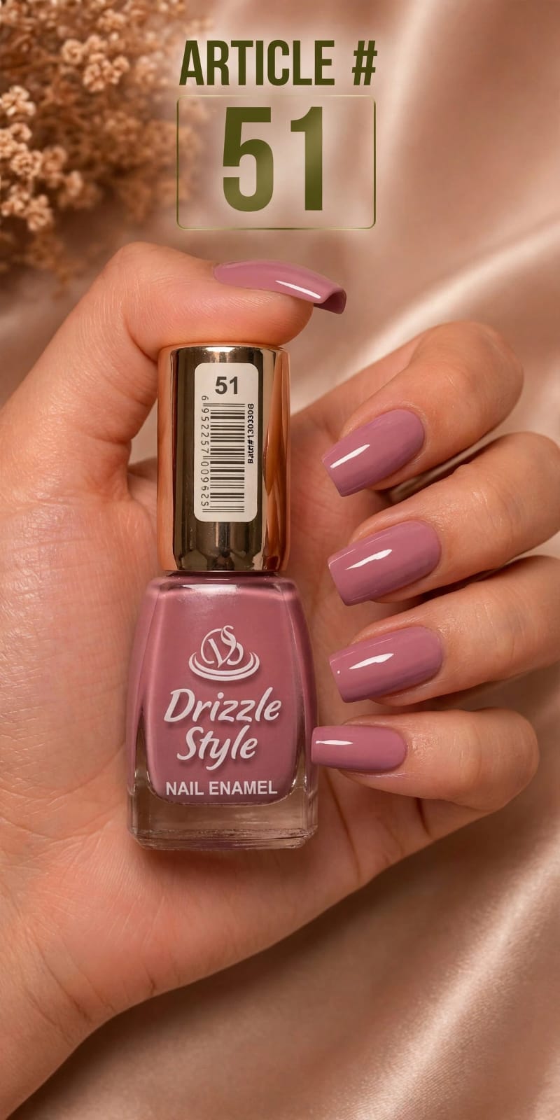 Matte shine Nail Polish | Drizzle Style Nail Polish | Online Nail Polish 10ml