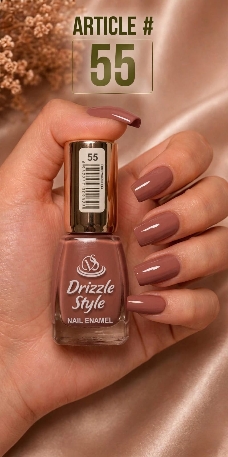 Matte shine Nail Polish | Drizzle Style Nail Polish | Online Nail Polish 10ml