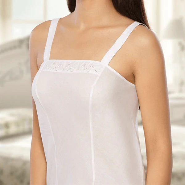 IFG Camisole Cotton | cotton camisole embroidered Broad Straps