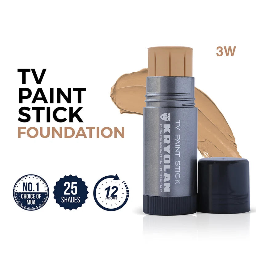 Kryolan TV Paint Stick,25gm,Made in Germany,All skin types