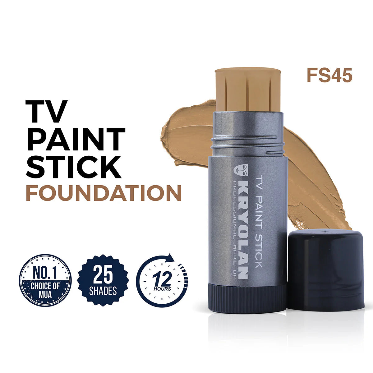 Kryolan TV Paint Stick,25gm,Made in Germany,All skin types