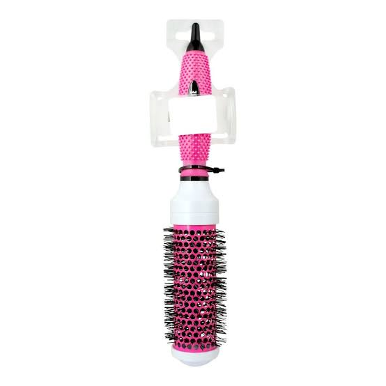 Hair Brush Maggie Pink white Blow dry round  brush MGBD-44