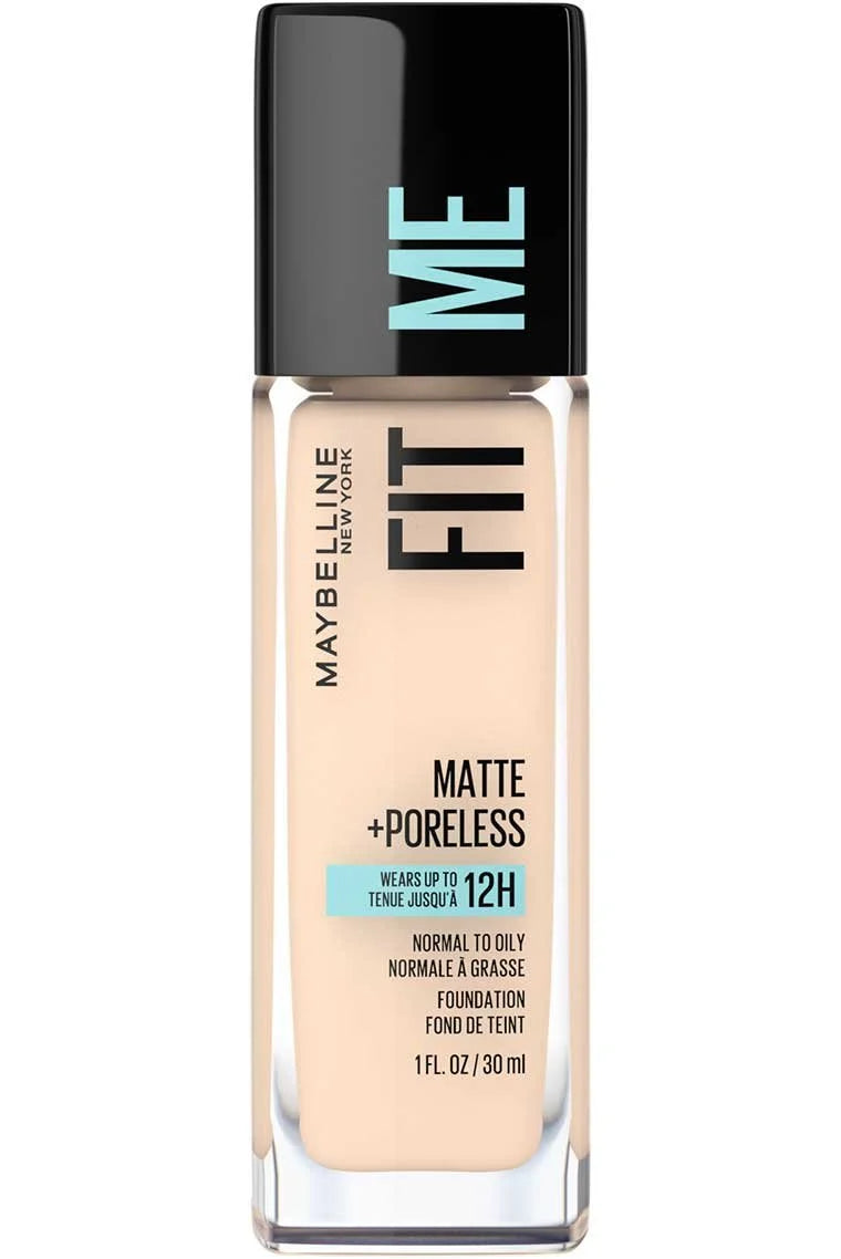 Maybelline Fit Me® Matte + Poreless 12H Foundation Makeup,30ml