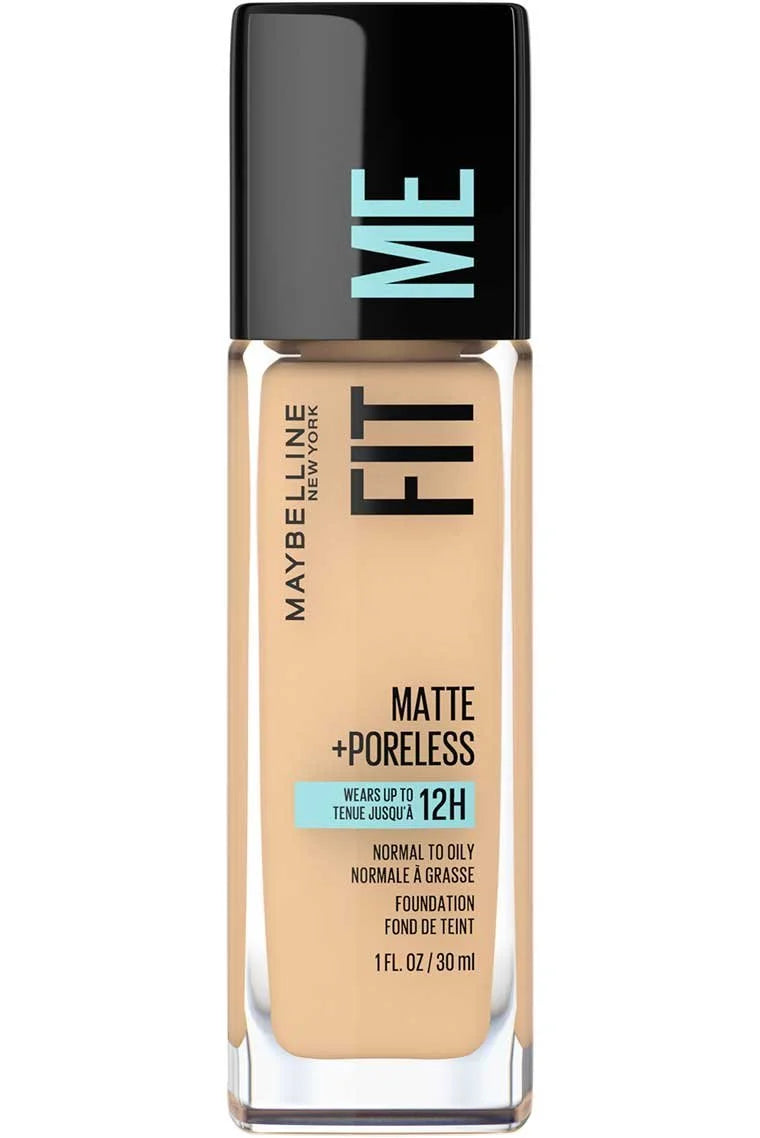 Maybelline Fit Me® Matte + Poreless 12H Foundation Makeup,30ml