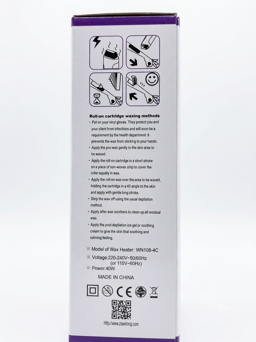 Wax heater roll on, Model POS#10765/24005
