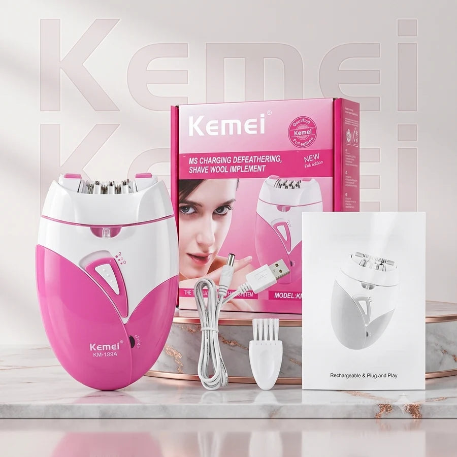 Kemei Ladies Epilator for Face & body KM-189A/#3832