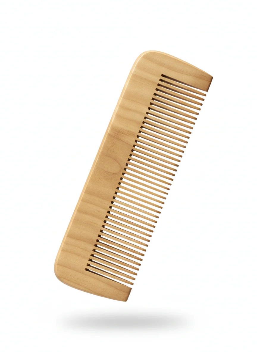 Wooden hair comb|Hand made wooden hair comb